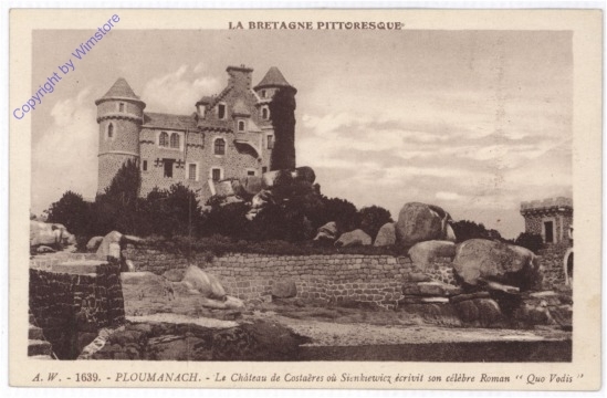 ak199739 Ploumanach, Le Chateau