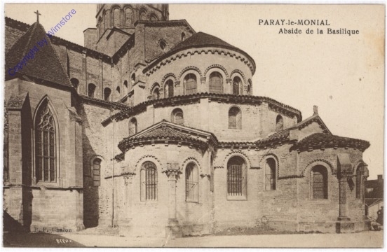 Paray-le-Monial, Abside de la Basilique
