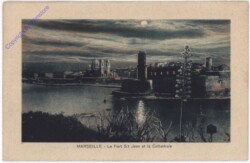 Marseille, Le Fort S.t. Jean et la Cathedrale