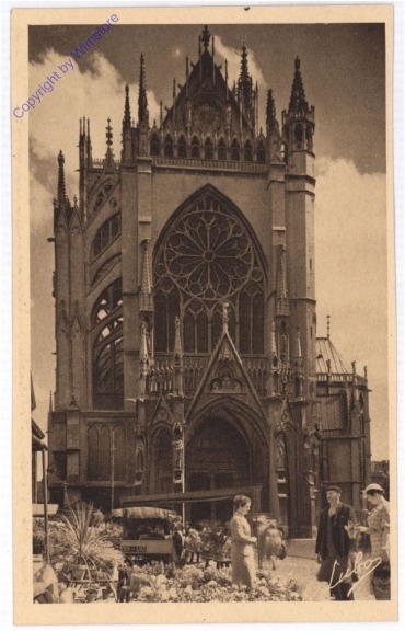 Metz, Portail de la cathedrale