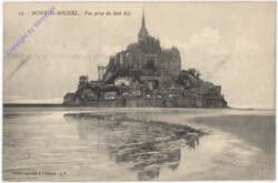 ak199845 Mont-St-Michel, Vue prise du Sud-Est