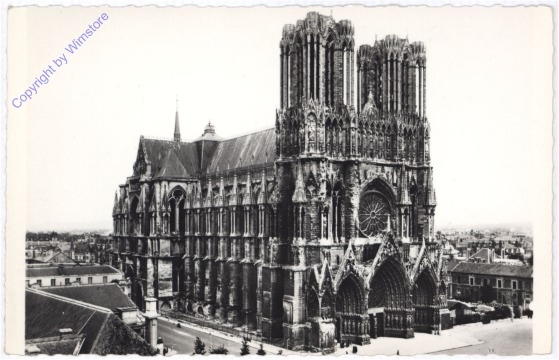 ak199851 Reims, Cathedrale