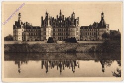 Chambord, Facade nord du chateau