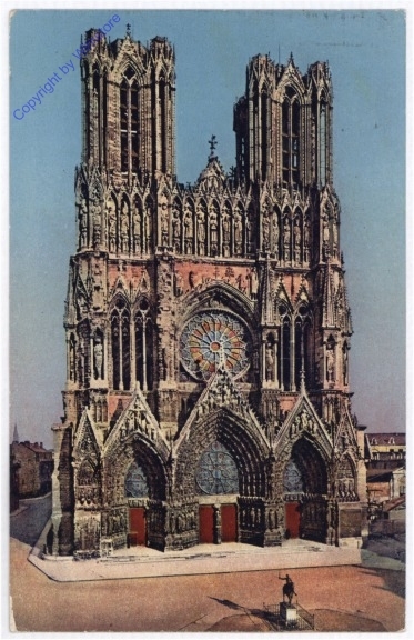 ak199882 Reims, La Cathedrale