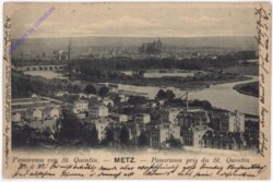 ak199885 Metz, Panorama von St. Quentin