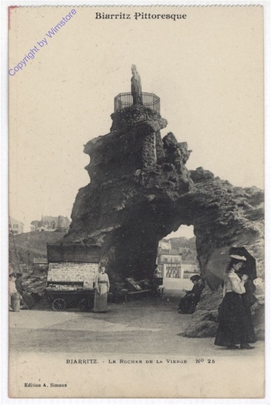 Biarritz, Le Rocher de la vierge
