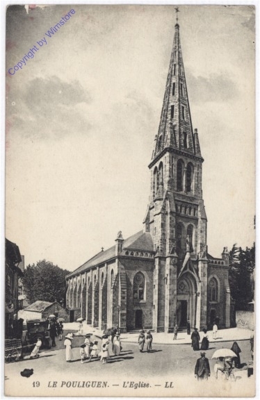 ak199922 Le Pouliguen, L'Eglise