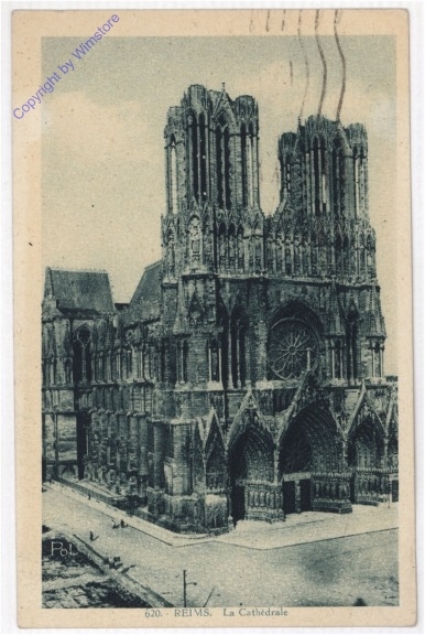 ak199949 Reims, La Cathedrale