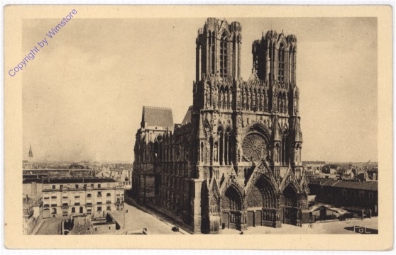 ak199987 Reims, La Cathedrale
