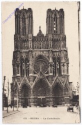 ak199988 Reims, La Cathedrale