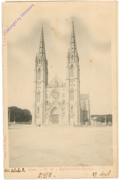 Nimes, Eglise Saint-Baudile