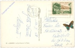 Lourdes, La Basilique et le Gave