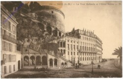 Nizza (Nice), La Tour Bellanda et l'Hotel Suisse