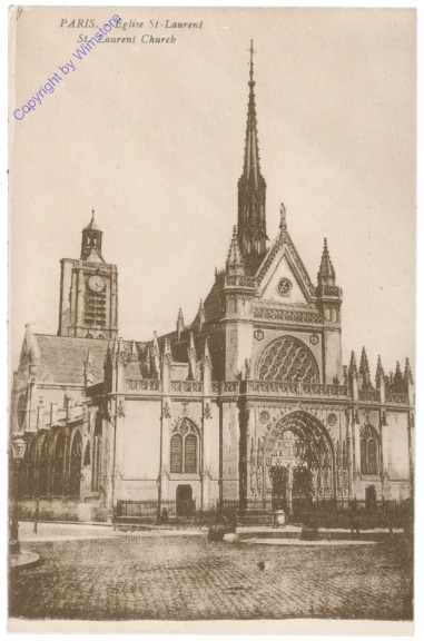 ak200117 Paris, Eglise St-Laurent
