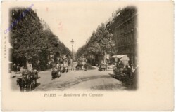 ak200118 Paris, Boulevard des Capucins