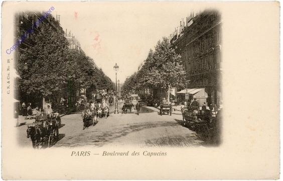 Paris, Boulevard des Capucins