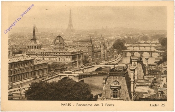 Paris, Panorama des 7 Ponts