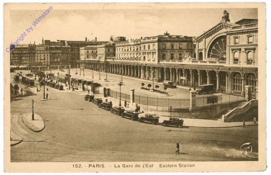 ak200127 Paris, La Gare de l'Est