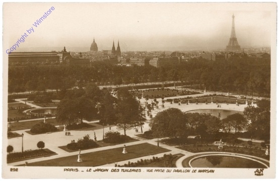 ak200133 Paris, Le Jardin des Tuileries