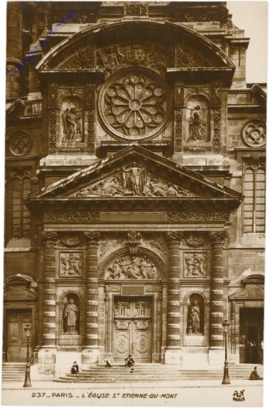 ak200134 Paris, L'Eglise St. Etienne-du-Mont