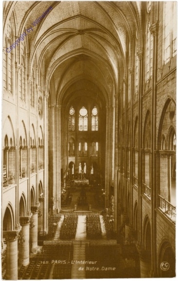 ak200138 Paris, L'Interieur de Notre Dame