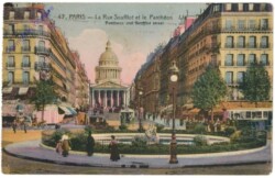 ak200144 Paris, La Rue Soufflot et le Pantheon