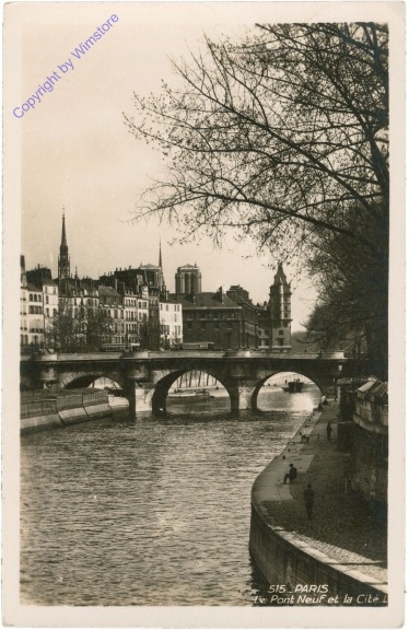 Paris, Pont Neuf et la Cite