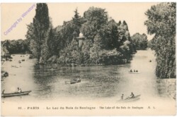 ak200173 Paris, Le Lac du Bois de Boulogne