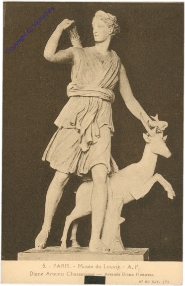 Paris, Musee du Louvre, Diane Artemis Chasseresse