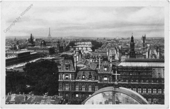 Paris, Panorama des huit ponts