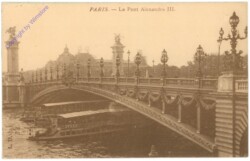 Paris, Le Pont Alexandre III