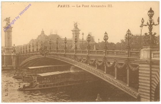 Paris, Le Pont Alexandre III