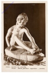 Paris, Musee du Louvre, Rude, Jeune pecheur napolitain