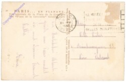Paris, Vue generale de la Place de la Concorde