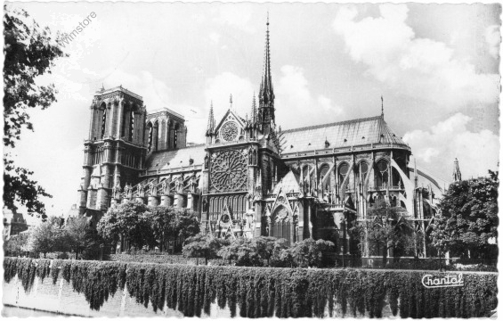 Paris, Notre-Dame, L'Abside et Cote Sud