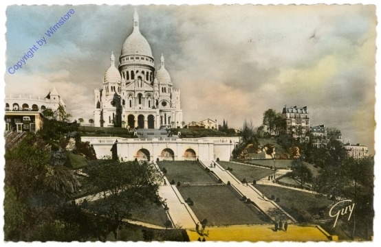 Paris, Basilique du Sacre-Coeur de Montmartre