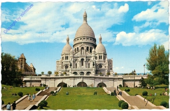 Paris, Basilique du Sacre-Coeur de Montmartre