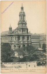 Paris, Eglise de la Trinite