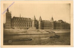 ak200266 Paris, La Conciergerie et la Seine