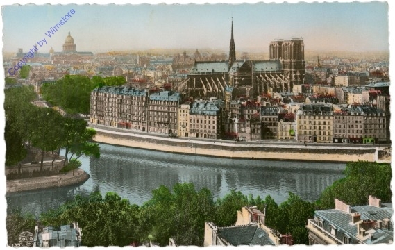 Paris, Panorama de la Cite