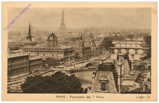 Paris, Panorama des 7 Ponts