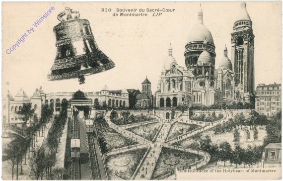 ak200310 Paris, Souvenir du Sacre-Coeur de Montmartre