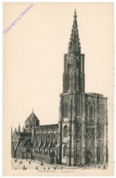 ak200328 Strassburg, Cathedrale