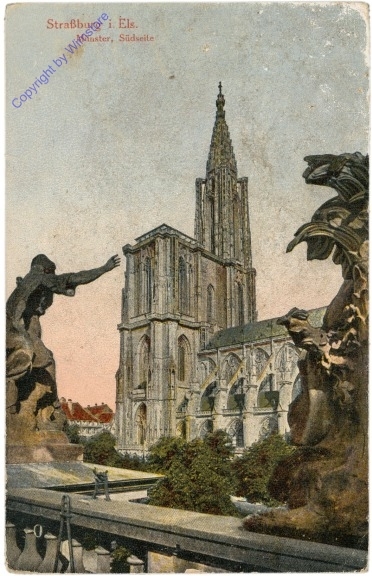 Strassburg, Münster, Südseite