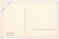 ak200339a Strassburg, Gesamtansicht