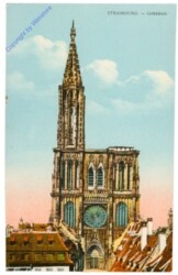 ak200340 Strassburg, Cathedrale