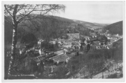 ak200354 Triberg im Schwarzwald, Ortsansicht