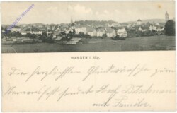 ak200362 Wangen i. A., Ortsansicht