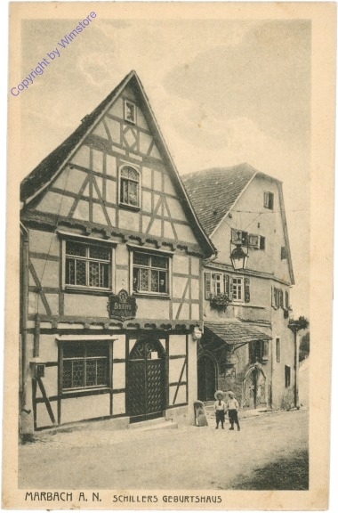 ak200365 Marbach a. N., Schillers Geburtshaus