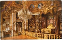 Herrenchiemsee, Kgl. Schloss, Prunkbett